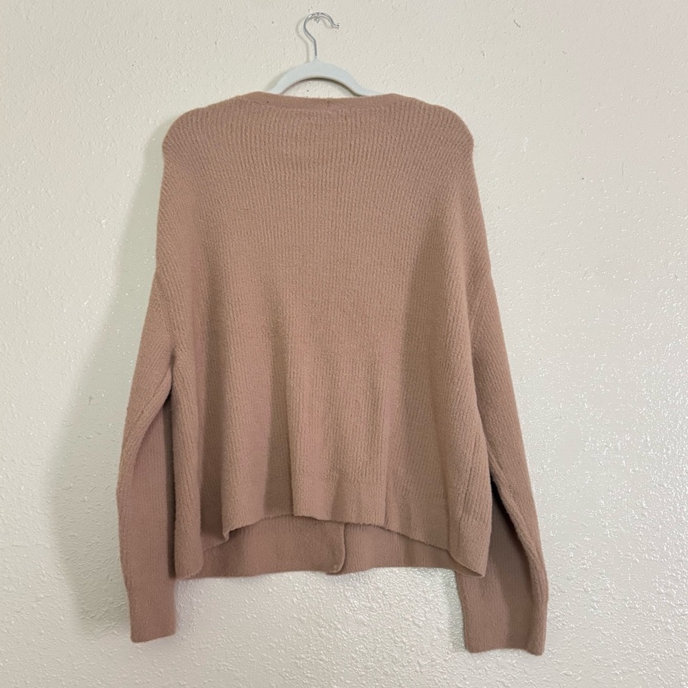 American Eagle Camel Tan Button Down Cardigan Swe… - image 2